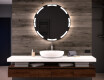 Rond Illumination LED Miroir Sur Mesure Eclairage Salle De Bain L120