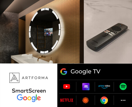 Rond Illumination LED Miroir Sur Mesure Eclairage Salle De Bain L120 #8