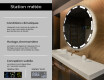 Rond Illumination LED Miroir Sur Mesure Eclairage Salle De Bain L121 #2