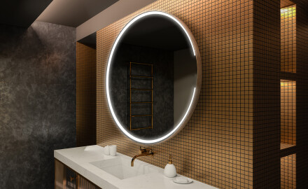 Rond Illumination LED Miroir Sur Mesure Eclairage Salle De Bain L123