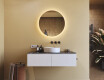 Rond Illumination LED Miroir Sur Mesure Eclairage Salle De Bain 70cm avec lumière LED froide 7000K, lumière chaude 3000K ou lumière neutre 4500K #8