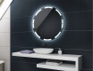 Rond miroir LED éclairé par batterie L120 #4