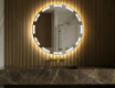 Rond miroir LED éclairé par batterie L121