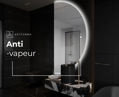 Rond Illumination Irrégulière LED Miroir Eclairage Salle De Bain A221 #8