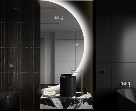 Rond Illumination Irrégulière LED Miroir Eclairage Salle De Bain A221 #9