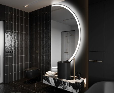 Rond Illumination Irrégulière LED Miroir Eclairage Salle De Bain A222