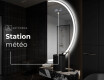 Rond Illumination Irrégulière LED Miroir Eclairage Salle De Bain A222 #6