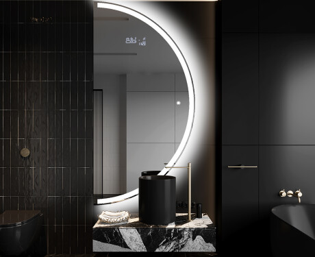 Rond Illumination Irrégulière LED Miroir Eclairage Salle De Bain A222 #9