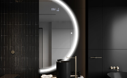 Rond Illumination Irrégulière LED Miroir Eclairage Salle De Bain A222