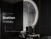 Rond Illumination Irrégulière LED Miroir Eclairage Salle De Bain A223 #6