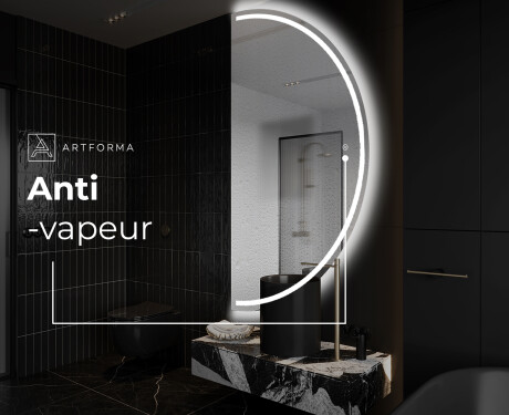 Rond Illumination Irrégulière LED Miroir Eclairage Salle De Bain A223 #8