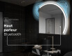 Rond Illumination Irrégulière LED Miroir Eclairage Salle De Bain Q222 #6