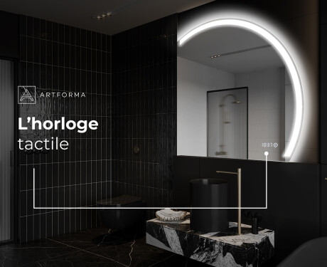Rond Illumination Irrégulière LED Miroir Eclairage Salle De Bain Q222 #8