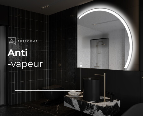 Rond Illumination Irrégulière LED Miroir Eclairage Salle De Bain Q222 #9