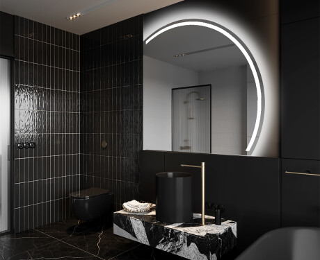 Rond Illumination Irrégulière LED Miroir Eclairage Salle De Bain Q223