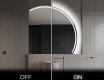 Rond Illumination Irrégulière LED Miroir Eclairage Salle De Bain Q223 #3