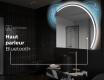 Rond Illumination Irrégulière LED Miroir Eclairage Salle De Bain Q223 #6