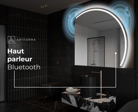 Rond Illumination Irrégulière LED Miroir Eclairage Salle De Bain Q223 #6