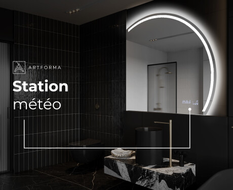 Rond Illumination Irrégulière LED Miroir Eclairage Salle De Bain Q223 #7