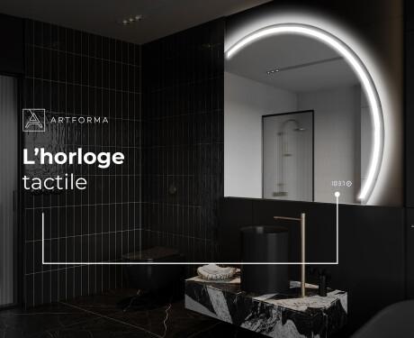 Rond Illumination Irrégulière LED Miroir Eclairage Salle De Bain Q223 #8