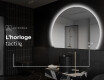 Rond Illumination Irrégulière LED Miroir Eclairage Salle De Bain W221 #8