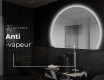 Rond Illumination Irrégulière LED Miroir Eclairage Salle De Bain W221 #9