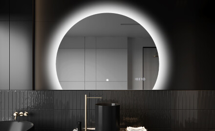 Rond Illumination Irrégulière LED Miroir Eclairage Salle De Bain W221