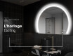 Rond Illumination Irrégulière LED Miroir Eclairage Salle De Bain W222 #9