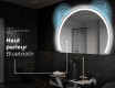 Rond Illumination Irrégulière LED Miroir Eclairage Salle De Bain W222 #6