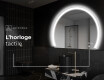 Rond Illumination Irrégulière LED Miroir Eclairage Salle De Bain W222 #8