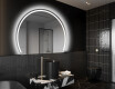 Rond Illumination Irrégulière LED Miroir Eclairage Salle De Bain W223