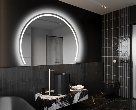 Rond Illumination Irrégulière LED Miroir Eclairage Salle De Bain W223