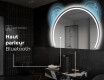 Rond Illumination Irrégulière LED Miroir Eclairage Salle De Bain W223 #6
