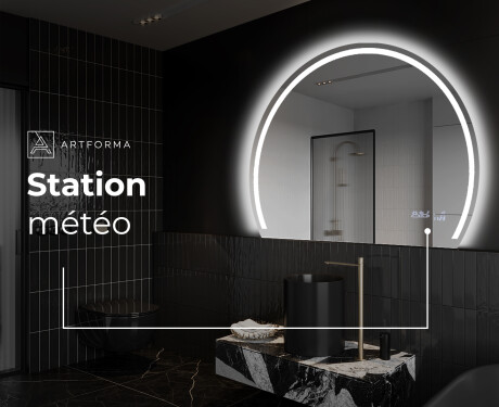 Rond Illumination Irrégulière LED Miroir Eclairage Salle De Bain W223 #7