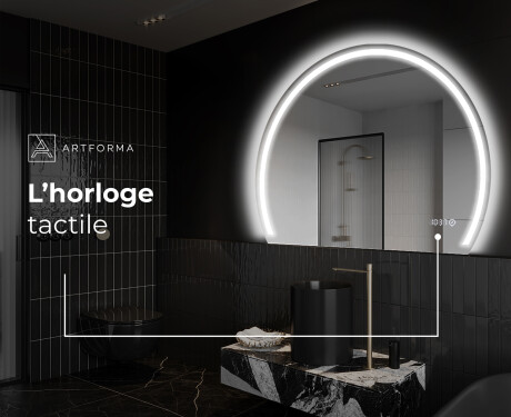 Rond Illumination Irrégulière LED Miroir Eclairage Salle De Bain W223 #8