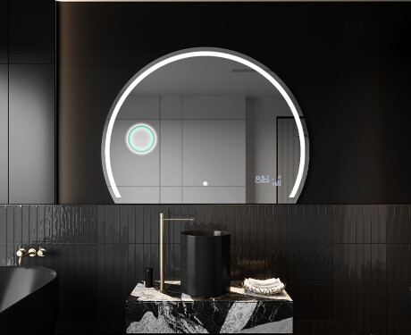 Rond Illumination Irrégulière LED Miroir Eclairage Salle De Bain W223 #10