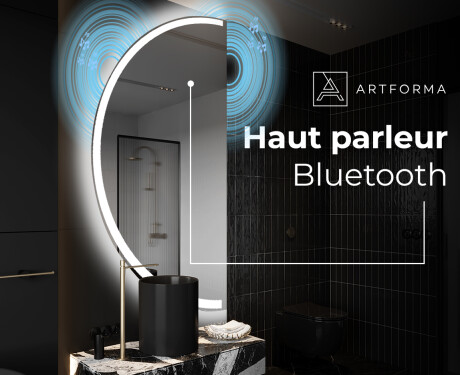 Rond Illumination Irrégulière LED Miroir Eclairage Salle De Bain D222 #5
