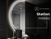 Rond Illumination Irrégulière LED Miroir Eclairage Salle De Bain D223 #6
