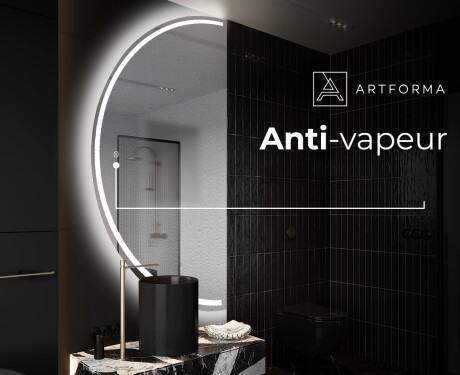 Rond Illumination Irrégulière LED Miroir Eclairage Salle De Bain D223 #8