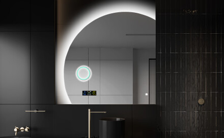 Rond Illumination Irrégulière LED Miroir Eclairage Salle De Bain X221