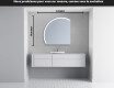 Rond Illumination Irrégulière LED Miroir Eclairage Salle De Bain X222 #4