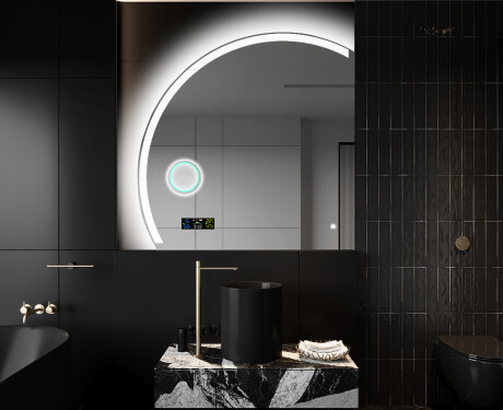 Rond Illumination Irrégulière LED Miroir Eclairage Salle De Bain X222 #10