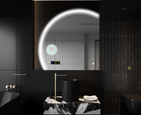 Rond Illumination Irrégulière LED Miroir Eclairage Salle De Bain X223 #10