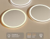 Rond Illumination LED Miroir Sur Mesure Eclairage Salle De Bain 60cm avec lumière LED froide 7000K, lumière chaude 3000K ou lumière neutre 4500K #3