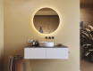 Rond Illumination LED Miroir Sur Mesure Eclairage Salle De Bain 80cm avec lumière LED froide 7000K, lumière chaude 3000K ou lumière neutre 4500K #8
