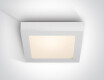 Plafonnier THEMELO 15 W, 4 000 K, IP40, noir