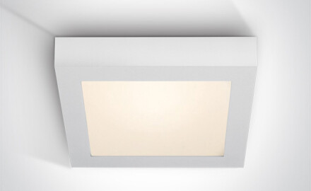 MORFI, plafonnier 22 W, 3000 K, IP40, blanc