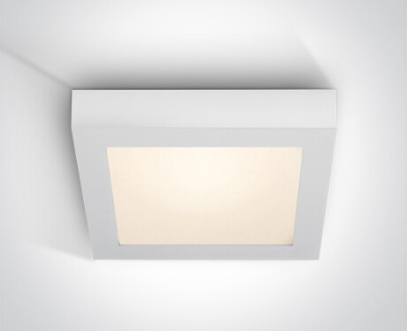 MORFI, plafonnier 22 W, 3000 K, IP40, blanc