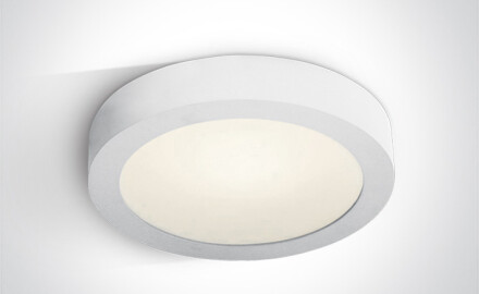 MORFI 2, plafonnier 30 W, 3000 K, IP40, blanc