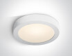 Plafonnier THEMELO 30 W, 4 000 K, IP40, blanc